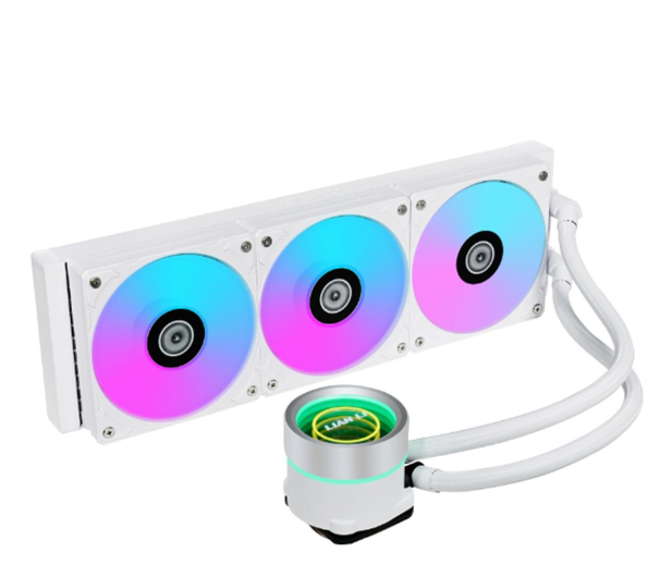 LIAN LI Galahad II 360 Trinity ARGB White 3x120mm - 1182000 - zdjęcie